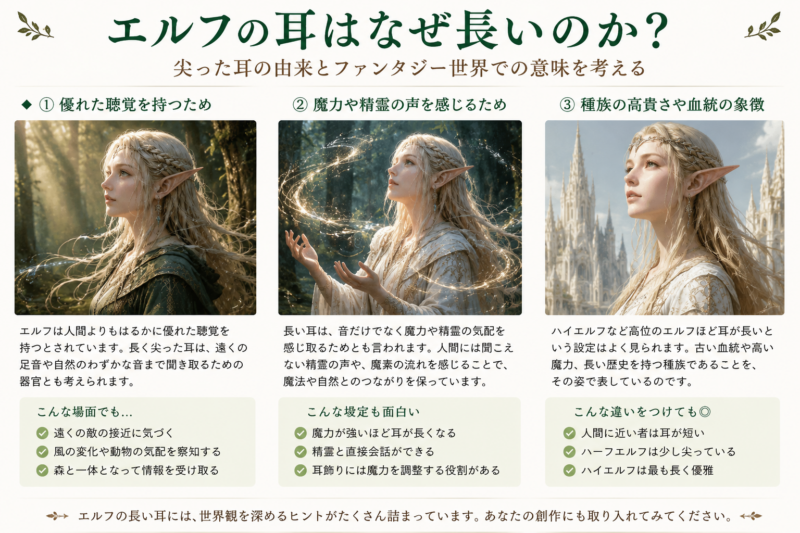 エルフの耳は